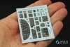 Quinta Studio QD32203 B-25J Mitchell Glass nose 3D-Printed & coloured Interior on decal paper (HK models) 1/32